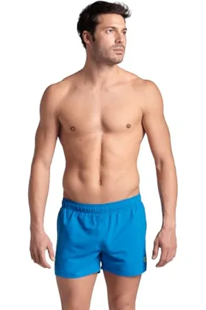 Arena Maillot de Bain pour Hommes Fundamentals Plage et Piscine, Short de Bain en Tissu Doux, Recyclé et à Séchage Rapide, Short de Bain Court avec Slip Intérieur en Maille