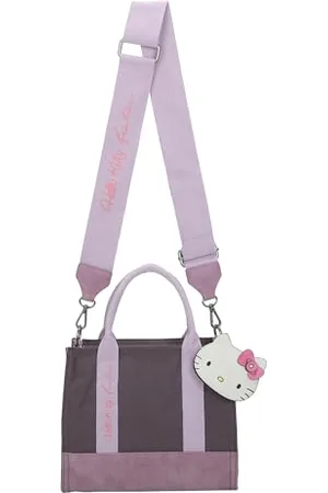 Fritzi aus Preußen Hello Kitty Fritzi Izzy09 Sac en Toile Motif Chat Violet, Cross Femmes, , Einheitsgröße