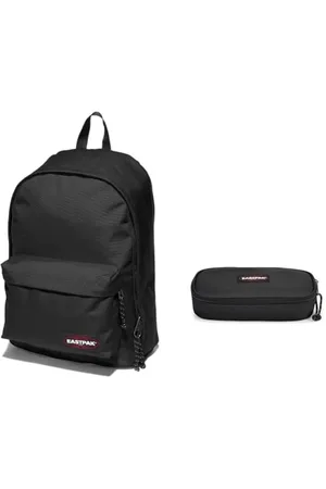Eastpak OUT OF OFFICE - Sac à Dos, 27 L, Black & Oval Single - Trousse, Black