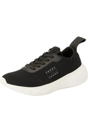 Tommy Hilfiger Femme TJW Flexi Runner EN0EN02489 Baskets de Running, Noir (Black), 42 EU