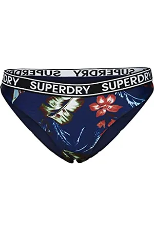 Superdry Vintage Surf Logo Bikini Brief Maillot de Bain pour Femme