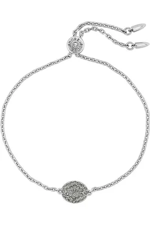 AVA ADORE Bracelet Femme 5419407 Noir Métal (6 cm), Estándar, sans Type de matériau, Pas de gemme