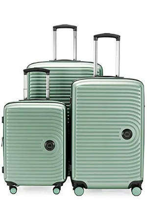 Hauptstadtkoffer Mitte - Lot de 3 Valises - Valise Bagage à Main 55 Cm, Valise Moyenne 68 Cm + Grande Valise de Voyage 77 Cm, Coque Rigide ABS, TSA