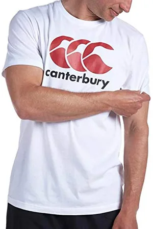 Canterbury Logo CCC T-Shirt Homme Blanc FR : 3XL (Taille Fabricant : 3XL)