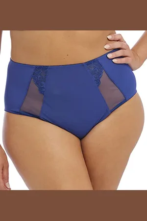 Elomi Brianna Culotte couvrante sous-vêtement de Style Bikini, Semi-Transparent, , M Femme