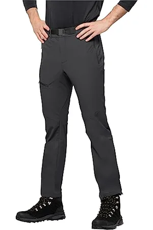 Jack Wolfskin HOLDSTEIG Pants, Black, 46 Men
