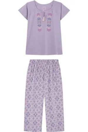 Women secret Pyjama Capri Daily Marrakech Ensemble, , M Femme
