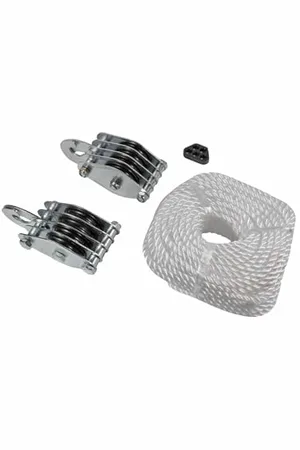 EUROHUNT Flaschenzug Universal poulie Unisexe-Adulte, , Standard