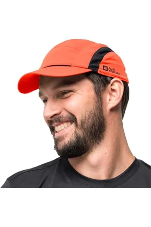 Jack Wolfskin Casquette de Ventilation Baseball, Orange numérique, m Mixte