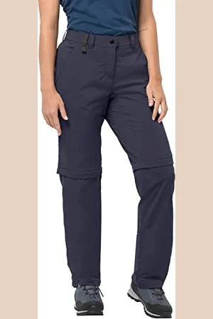 Jack Wolfskin Pantalon de randonnée Respirant Activate Light Zip Off pour Femme