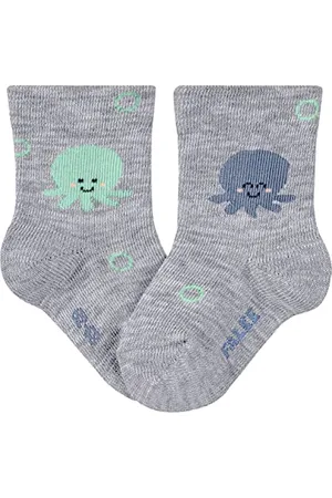 Falke Squid, Chaussettes Mixte bébé, Coton, , 62-68 (1 Paire)