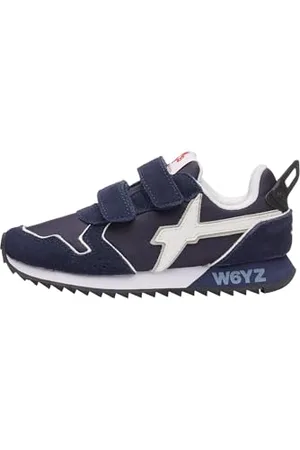 W6YZ Jet VL-J.-Baskets à détails argentés-Bleu 24