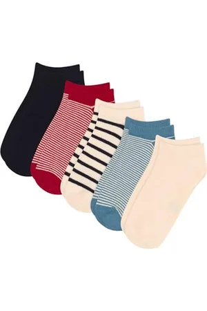 Petit Bateau A0A7A Chaussette, , Pointure 35/38 (12/14ANS) (Lot de 5) Fille