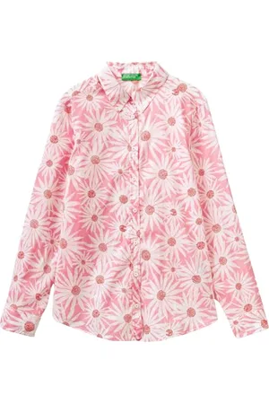 Benetton Undercolors of Benetton 5OA95Q8U4 Chemise, , X-Small Femme
