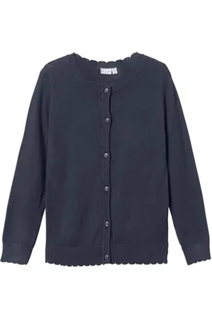NAME IT Nkfvamone Ls Knit Card K Noos Cardigan, , 134/140 cm Fille