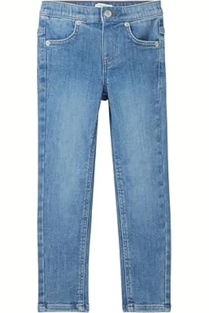 TOM TAILOR 1041053 Le Jean Tregging, 10119-Used Mid Stone Blue Denim, 4 Ans Fille