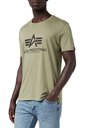 Alpha Industries Basic 100501 - T-shirt - Taille normale - Manches courtes - Homme, , X-Large
