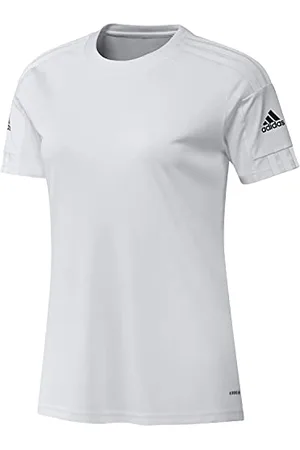adidas Squadra 21 Jersey (Short Sleeve) Femme, White/White/Black, L