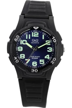Citizen Q&Q Homme Analogique Quartz Montre avec Bracelet en Caoutchouc QVP84J003Y