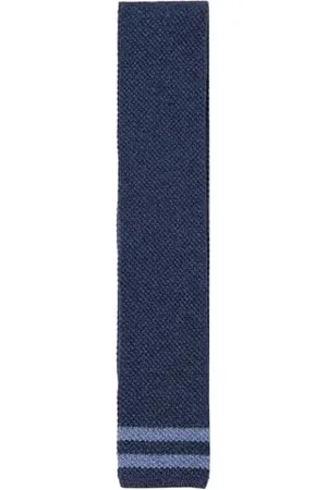 Hackett Knit X2 Stripe Cravates, , Taille Unique Homme