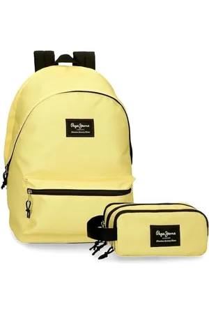 Pepe Jeans Aris Sac à dos pour ordinateur portable double compartiment 15,6 pouces 31 x 44 x 17,5 cm Sac à dos scolaire Polyester by Joumma Bags, , Talla única, Sac à dos + trousse