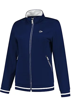 Dunlop Club Girls Knitted Jacket Chemise de Tennis, , 176 Les Filles