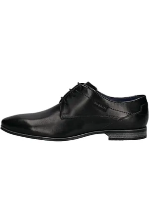 Bugatti Homme Chaussure Basse Business en Cuir de Haute qualité, Derby au Design Minimaliste, , 42 EU