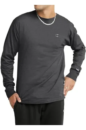 Champion Classic Long Sleeve, Comfortable, Soft T-Shirt for Men (Reg. Or Big & Tall) Chemise, , Taille M Homme