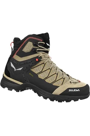 Salewa Mountain Trainer Lite Mid Gore-Tex Bottes de Randonnée Femmes, Beige, 4.5