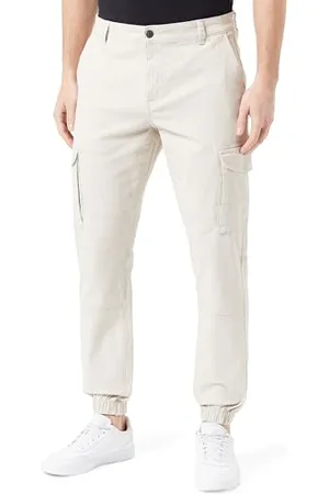 Only & Sons Onscarter Life Cargo Cuff 0013 Pantalon Noos, Doublure argentée, 34W x 32L Homme