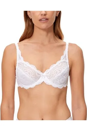 Playtex Soutien-Gorge Avec Armatures Flower Elegance En Dentelle Maintien Parfait x1 Femme, , 115E
