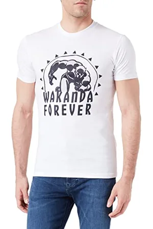 Marvel « Wakanda Forever » MEBLPACTS012 T-Shirt Homme, , Taille L