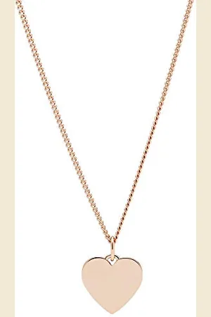 Fossil Collier Pour Femmes Vintage Iconic, Longueur Totale:18