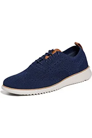 Cole Haan Homme 2.Zerogrand Stitchlite Oxford Richelieus, Bleu (Marine Blue/Vp Gry Marine Blue/Vp Gry), 41.5 EU