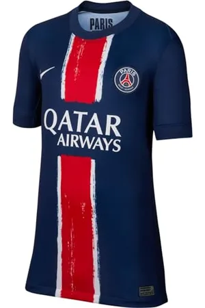 Nike Unisex Kids Shirt PSG Y NK DF JSY SS Stad HM, , FN9155-411, XS