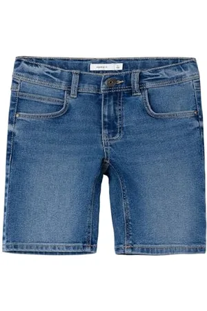 NAME IT Nkmryan Reg DNM L Short 1090-io Noos Jean, , 164 cm Garçon