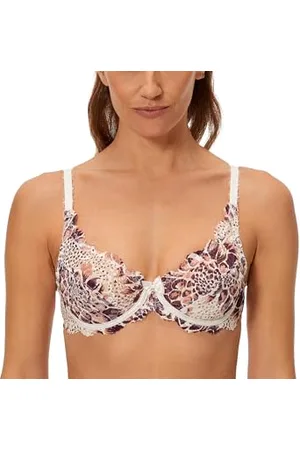 Playtex Soutien-Gorge Avec Armatures Flower Elegance En Dentelle Maintien Parfait x1 Femme, Imprimé , 95C