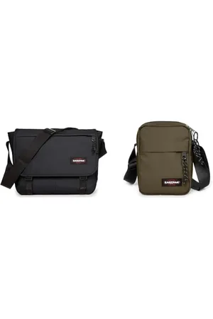 Eastpak Delegate + Sac Bandoulière, 27 L - Black & THE ONE Sac Bandoulière, 27 L - Army Olive (Vert)
