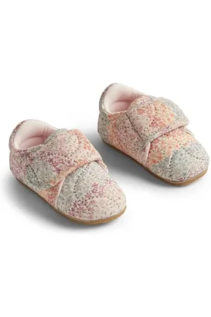WHEAT Garçon Unisex Kinder Chaussons Thermiques Sasha Print-Unisexe-Durable grâce à des matériaux recyclés Mule, , 21 EU