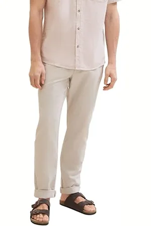 TOM TAILOR 1040230 Regular Hose, 31235-Caramel Beige Chambray, 27W x 32L Homme