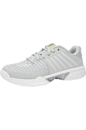 K-Swiss Performance Femme Express Light 3 Chaussures de Tennis, Gray Violet/White/Lime Green, 40 EU