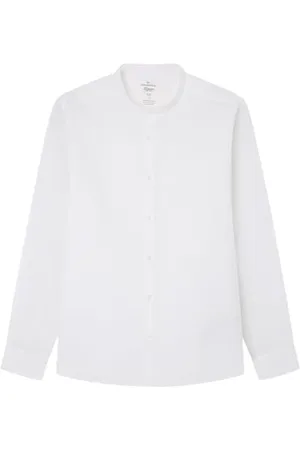 Springfield Homme Camisa Mao Lino Bottines, , S