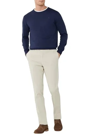 Hackett Ultra Lw Chino K Pantalon Homme, Beige (Plage), 36W/32L