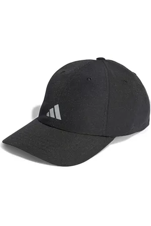 adidas Mixte Running Essentials AEROREADY Six-Panel Baseball Cap, Black/Matte Silver, S