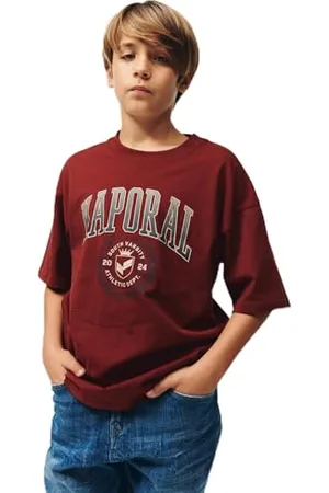 Kaporal 5 Tee Shirt pour Garcon, Modèle ELFY, Couleur , Taille 8 Ans