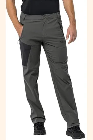 Jack Wolfskin Glastal Pants M Surpantalon Imperméable Pantalon de randonnée, , 46 Homme