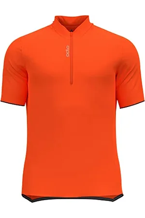 Odlo Homme Maillot de cyclisme à demi-zip ESSENTIALS
