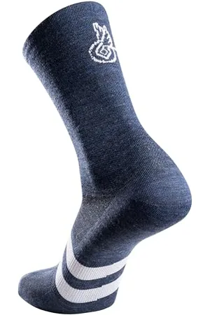 Campagnolo 03284409400C000.27 CROCE D AUNE SOCKS STRIPES Unisex Socks BLEU FJORD 63963/BCO Taille S/M