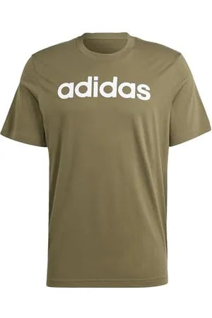 adidas Homme Essentials Single Jersey Linear Embroidered Logo Tee, , S