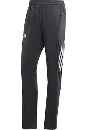 adidas Homme 3-Stripes Knitted Tennis Pants, Black, L